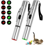 宠物激光笔厂家-互动USB充电5模式LED灯