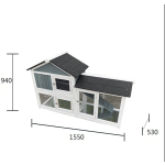 兔笼厂家-定制批发双主室内外游戏围栏