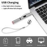 LED手电筒厂家-OEM亮绿激光可充电工作灯