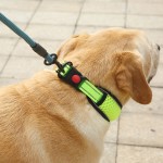 宠物项圈厂家-3M反光条纹透气网眼尼龙织带