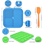 宠物舔食垫厂家-定制环保硅胶慢食零食墙喂食器