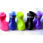 狗雨靴厂家-防滑防水橡胶雨鞋狗用