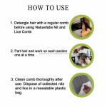 头虱梳厂家-高效不锈钢治疗发梳