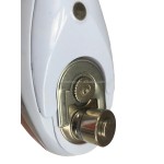 扣环厂家-定制logo D形金属铝钥匙扣钩