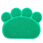 宠物餐垫厂家-爪印浮雕PVC晚餐垫狗猫用