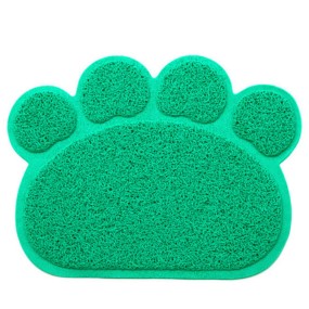 Pet Placemat Factory - Paw Claw Embossed PVC Dinner Mat for Dogs Cats