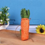 小动物玩具厂家-趣味天然编织咬柳枝草球