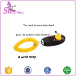 狗训练响片厂家-大按钮带腕带训练用