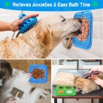 宠物舔食垫厂家-定制环保硅胶慢食零食墙喂食器