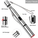 LED手电筒厂家-OEM亮绿激光可充电工作灯