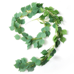 人造桉树厂家-优雅藤编花环耐用时尚装饰用