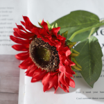 人造向日葵厂家-高品质多色向日葵人造花