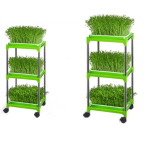 育苗托盘架厂家-水培发芽架微菜种植架不锈钢