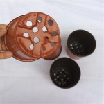 兰花盆厂家-双色白陶育苗塑料兰花种植盆