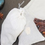 茶袋厂家-工厂供应可降解无纺布空袋带抽绳