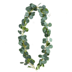 人造桉树厂家-优雅藤编花环耐用时尚装饰用