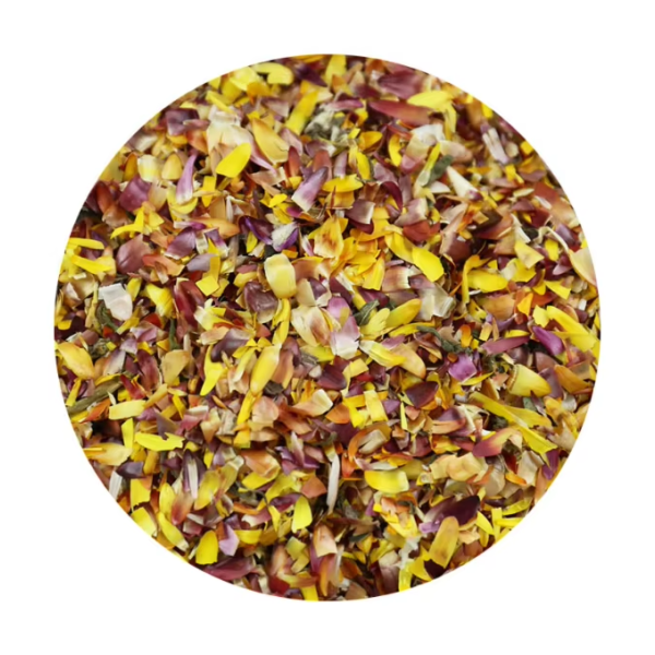 婚礼彩纸厂家-工厂供应干燥蜡菊花瓣