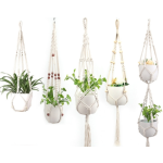 悬挂花盆厂家-现代家居花园阳台悬挂篮带绳