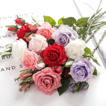 人造玫瑰厂家-高品质真触感保湿人造玫瑰花