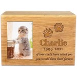 木质宠物骨灰盒生产商-相框式骨灰存放