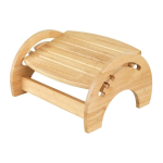 竹制脚凳厂家-可调节护理脚踏代工