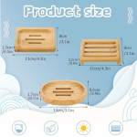 竹制肥皂碟供应商-3款自排水支架