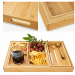 竹制服务托盘厂家-大托盘把手定制