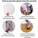 木质宠物骨灰盒生产商-相框式骨灰存放