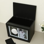 木质纪念骨灰盒厂家-个性化相片记忆盒