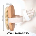 身体刷生产商-剑麻猪鬃竹柄