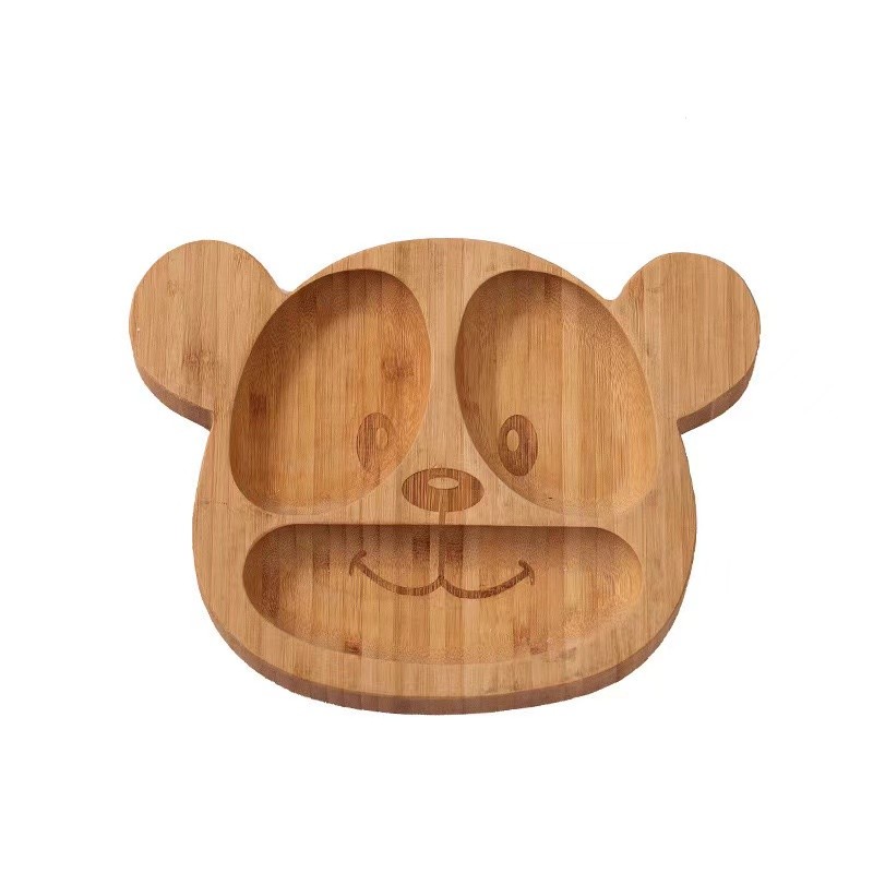 竹制喂养托盘供应商-硅胶吸盘幼儿