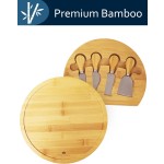 竹制奶酪板供应商-4刀餐具抽屉定制