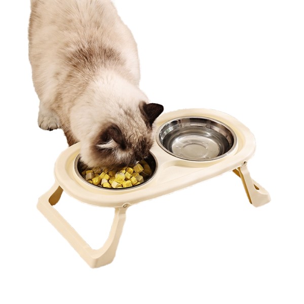 硅胶宠物碗生产商-双折叠环保设计