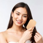 木质发刷生产商-竹针头皮按摩定制