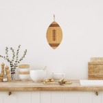 竹制砧板生产商-足球形状熟食板