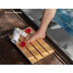 竹制浴垫厂家-防水防滑水疗垫