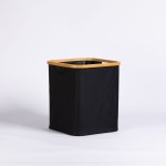 竹制洗衣篮供应商-可折叠防水可压缩