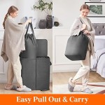 竹制洗衣篮生产商-双可拆卸袋可折叠