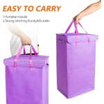 竹制洗衣篮供应商-铁艺可折叠帆布储物