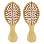 竹制旅行刷生产商-2把木质刷毛顺发器