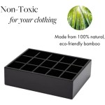 竹制抽屉收纳厂家-铝金属PP塑料分隔