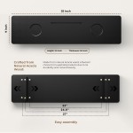 竹制浴缸托盘供应商-防倾覆可调腿