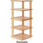 竹制角架厂家-厨房浴室储物柜