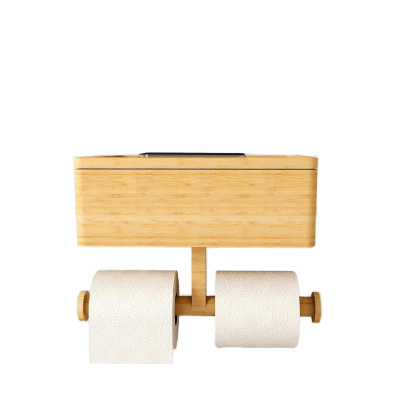 竹制分配收纳器生产商-三合一床头架