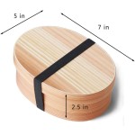 竹制便当盒供应商-带分隔户外用