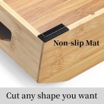 竹制厨房储物盒厂家-五层可拆卸隔板