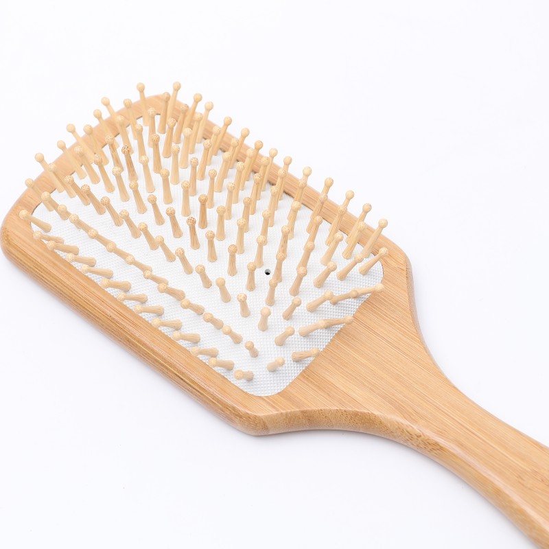 Bamboo Hair Brush Supplier - Air Cushion Scalp Massage OEM
