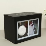 木质纪念骨灰盒厂家-个性化相片记忆盒