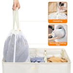 竹制洗衣篮生产商-160升三层可拆卸袋