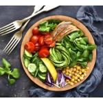 竹制圆形托盘厂家-高端多功能烘焙